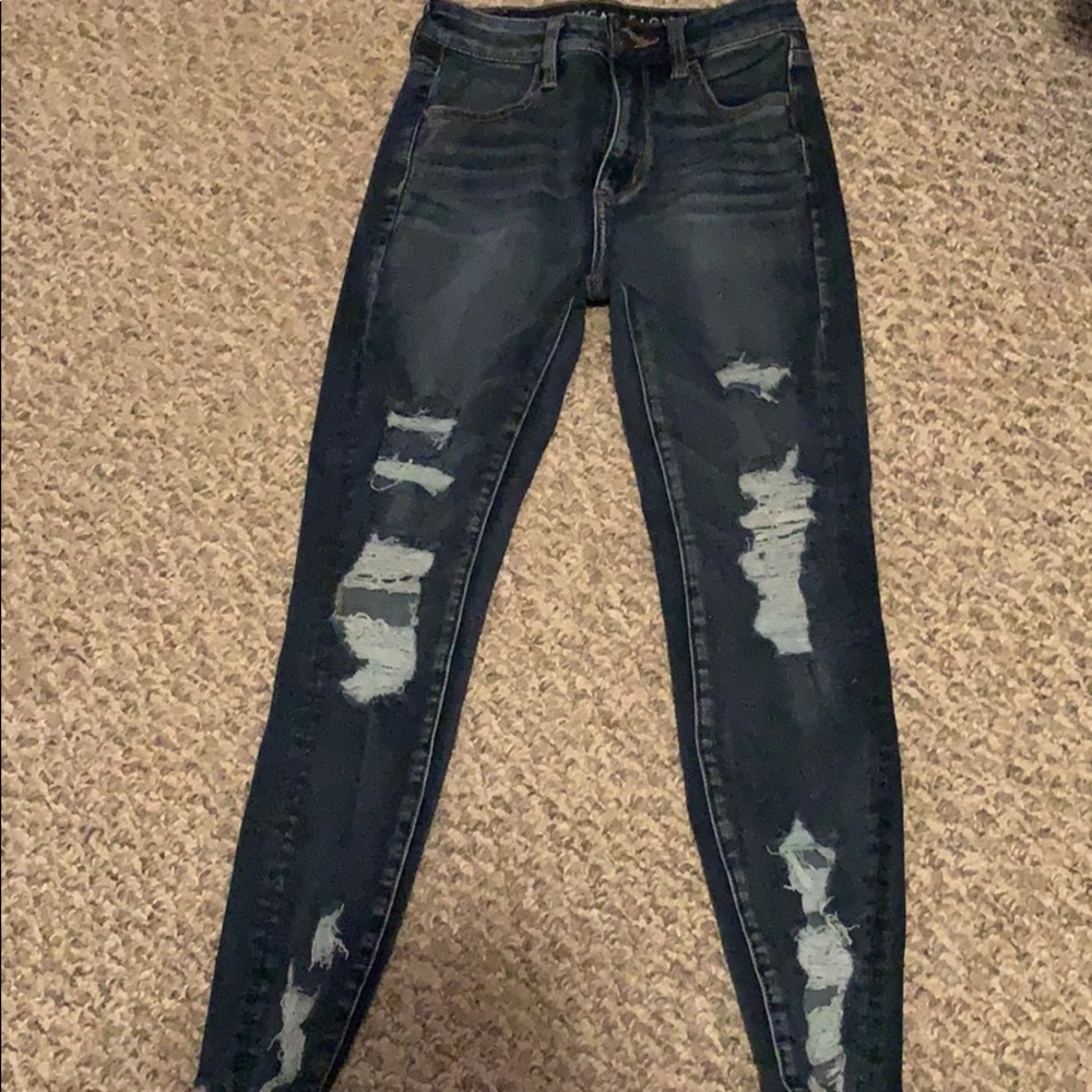 American Eagle Super High Waisted Jeggings